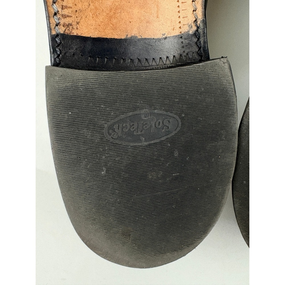 Allen Edmonds Kingswood Wingtip Derby Dress Shoes Men's Size 9.5 Black Leather - Picture 13 of 16